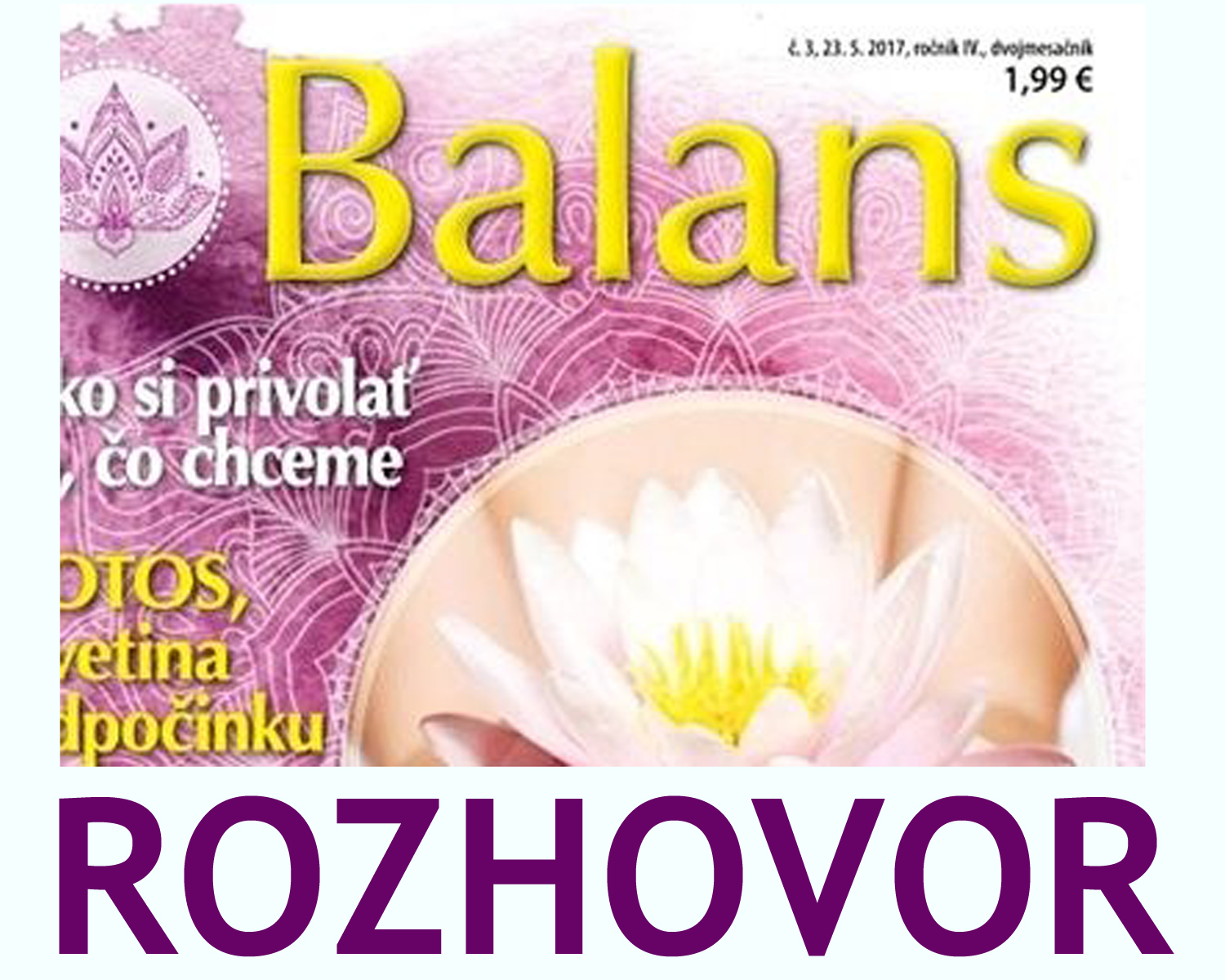 ROZHOVOR - máj 2017