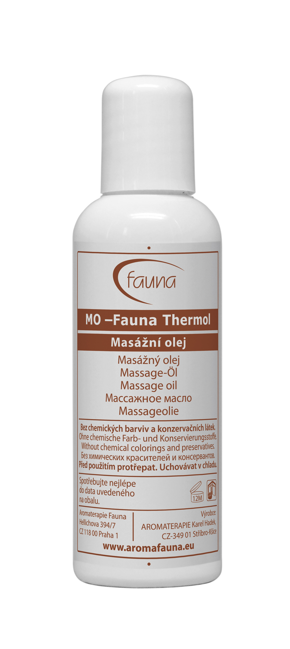 FAUNA THERMOL - masážny olej hrejivý 20 ml