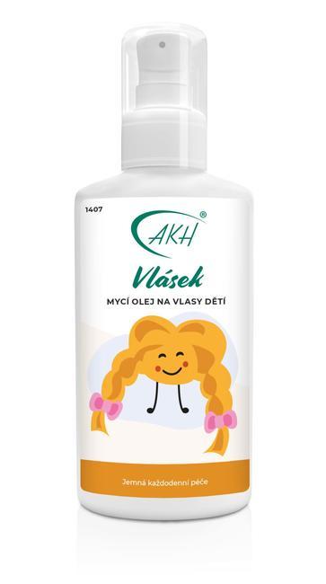 VLÁSEK - prírodný detský umývací olej na vlasy - 200 ml