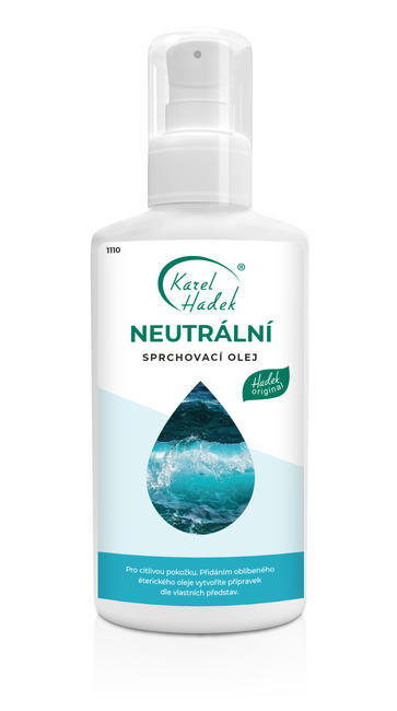 NEUTRÁLNY sprchovací olej - bez éterických olejov-100 ml