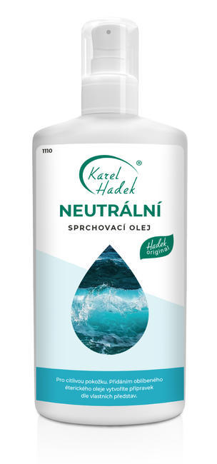 NEUTRÁLNY SPRCHOVACÍ OLEJ pre precitlivelú pokožku  - 200 ml