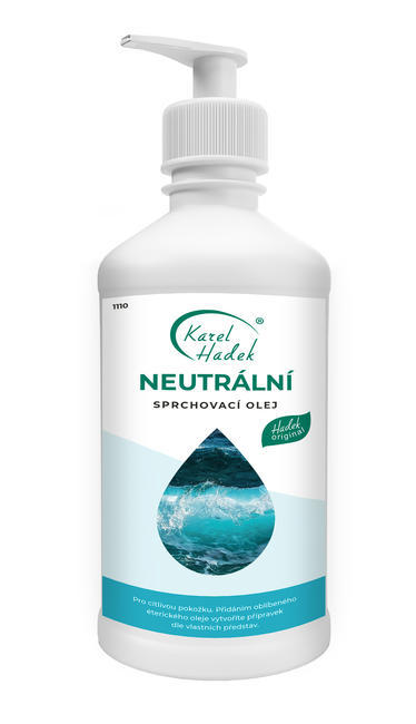 NEUTRÁLNY SPRCHOVACÍ OLEJ pre precitlivelú pokožku  - 500 ml