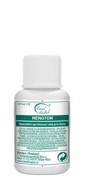MENOTON –sprchovací olej pre ženy v menopauze - 20 ml