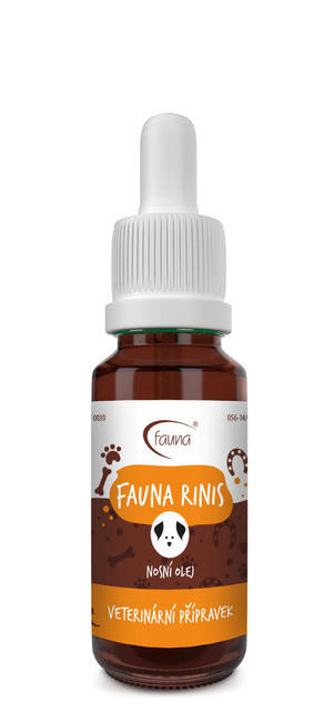 FAUNA RINIS - nosový olej, nos a očné kanáliky zvierat 10 ml