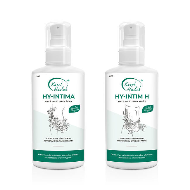 HY - INTIM SET - sada umývacích olejov ( 2ks )  - 100 ml