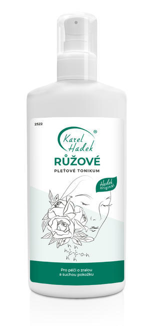 RUŽOVÉ PT- 7 % alkoholu, suchá, citlivá pleť - 200 ml