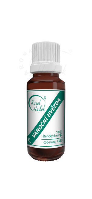 VIANOČNÁ HVIEZDA - zmes éterických olejov - 20 ml