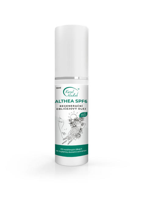 ALTHEA SPF 6 - regenerač. tvárový olej pre pleť s prejavmi couperose - 30 ml