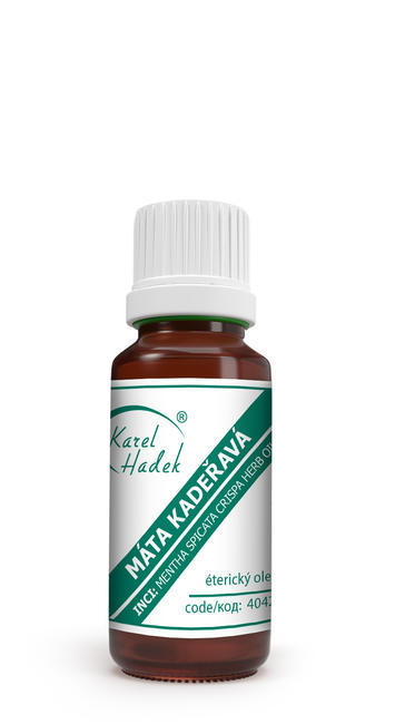 Mäta KUČERAVÁ - éterický olej - 20 ml