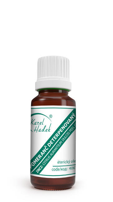 POMARANČ éterický olej BEZ TERPÉNOV - 20 ml