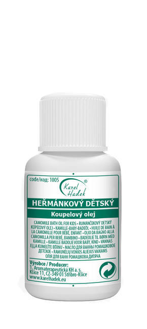 KÚPEĽOVÝ DETSKÝ OLEJ HARMANČEKOVÝ     - 20 ml