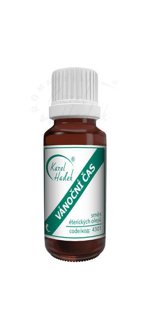 VIANOČNÝ ČAS - zmes EO s vianočnou vôňou - 20 ml