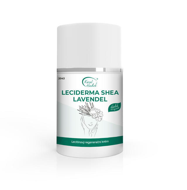 LECIDERMA SHEA LAVENDEL lecitínový reg.krém s levandulou pre citlivú pleť -50 ml