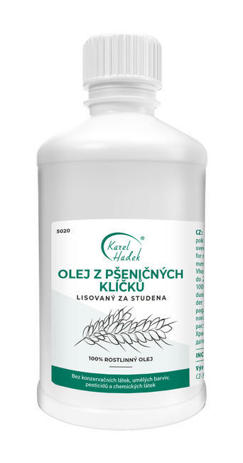 OLEJ Z PŠENIČNÝCH KLÍČKOV LZS - 500 ml
