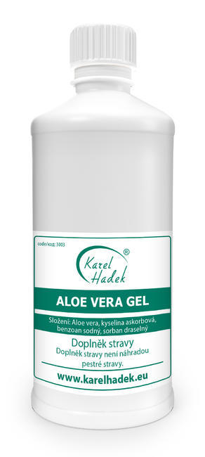 ALOE VERA - šťava (gel) - 1000 ml