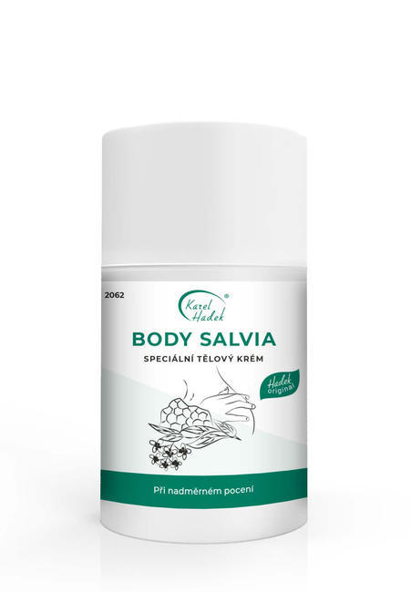BODY SALVIA - špeciálny telový krém na zníženie potivosti - 50 ml 