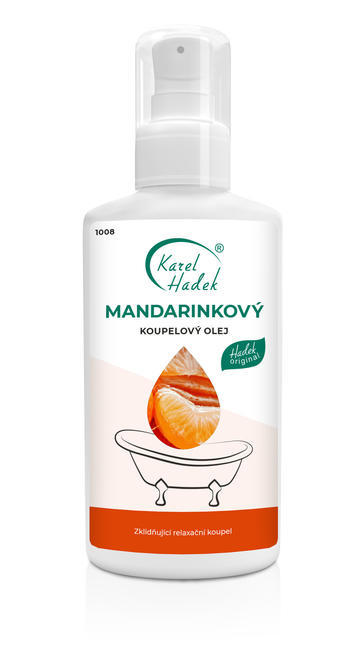 MANDARINKOVÝ kúpeľový olej 100 ml