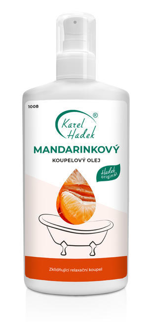 MANDARINKOVÝ kúpeľový olej  200 ml