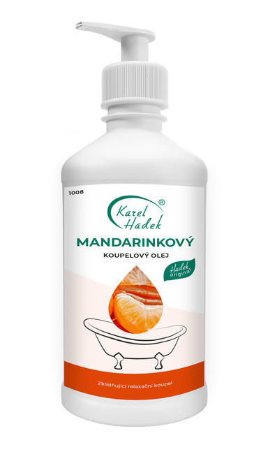 MANDARINKOVÝ kúpeľový olej 500 ml