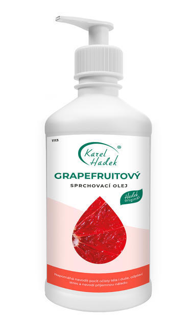 GRAPEFRUITOVÝ sprchovací olej 500 ml