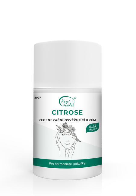 CITRÓNOVÁ RUŽA - regeneračný krém -50 ml
