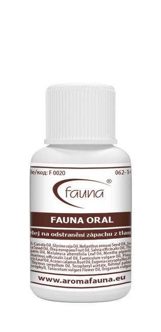 Ústny olej -FAUNA ORAL na zápach z papuľky -20 ml