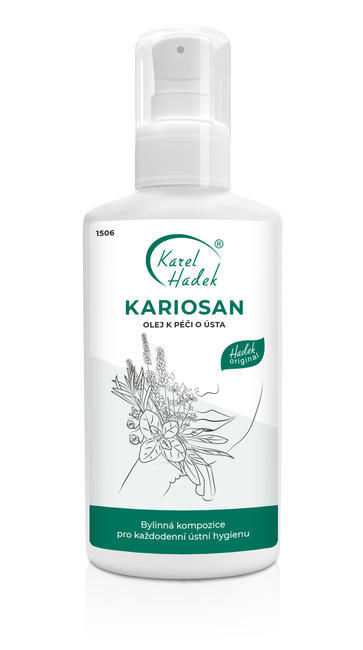 KARIOSAN – olej pre starostlivosť o ústa a zuby - 100 ml