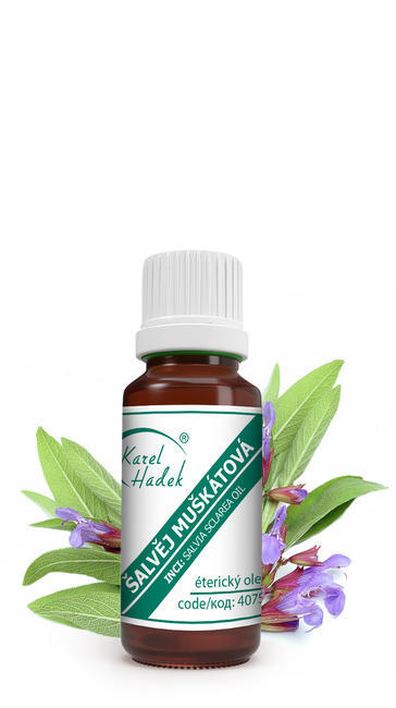 ŠALVIA MUŠKÁTOVÁ - éterický olej - 10 ml