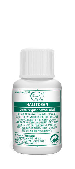 HALITOSAN - ústny vyplachovací olej pri zápachu z úst - 20 ml