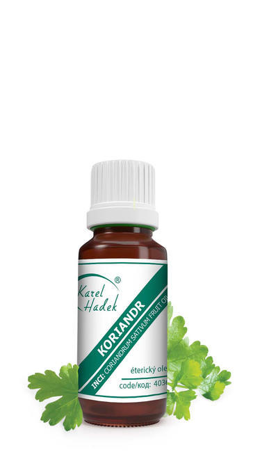 KORIANDER - éterický olej - 10 ml