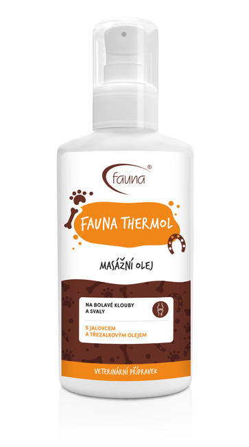 FAUNA THERMOL - masážny olej hrejivý 100 ml