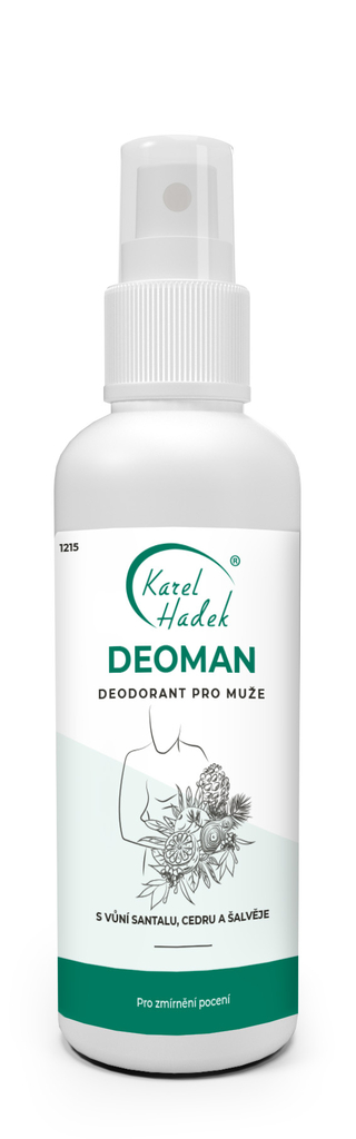 DEOMAN - DEODORANT PRE MUŽOV - 100 ml