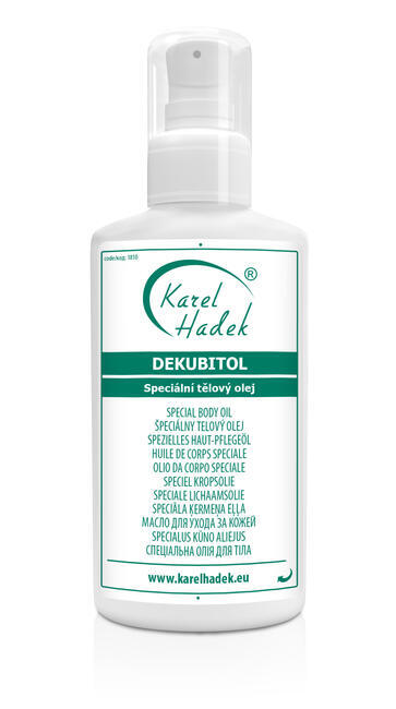 DEKUBITOL - špeciálny telový olej na pokožku s výskytom dekubitov - 100 ml