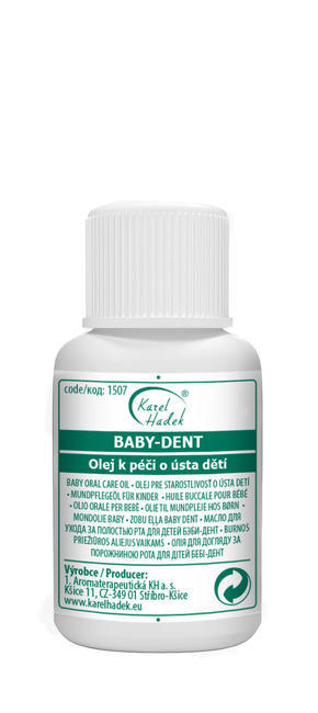 BABY-DENT - masážny olej pri raste prvých zúbkov - 20 ml