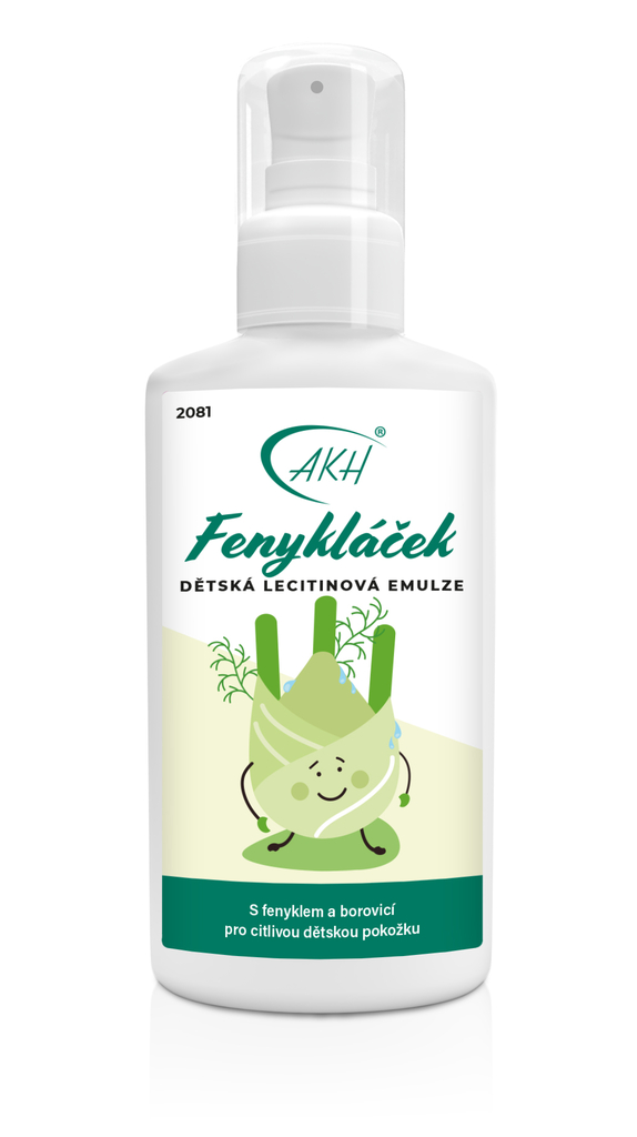 FENIKLÁČEK - detský umývací olej s feniklom, borovicou, kopaivou - 100 ml