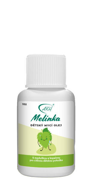 MELINKA - detský umývací olej s medovkou a kopaivou - 20 ml
