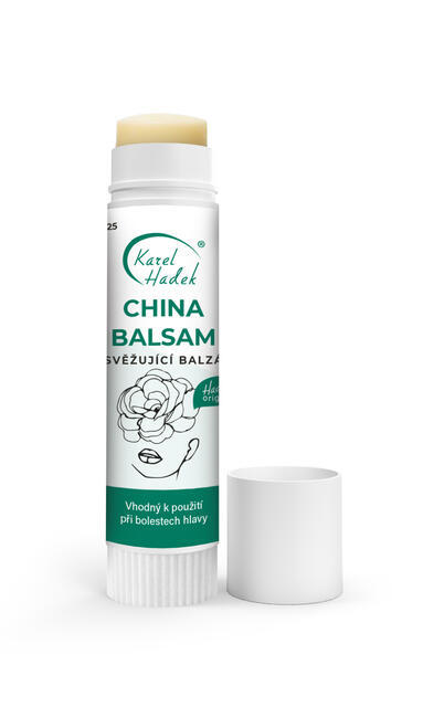 CHINA BALSAM V TYČINKE - osviežujúci balzam pri bolestiach hlavy - 6.5 ml
