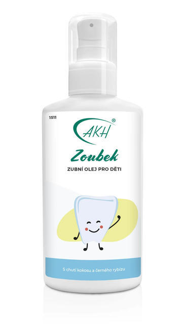 ZOUBEK - detský zubný olej - 100 ml