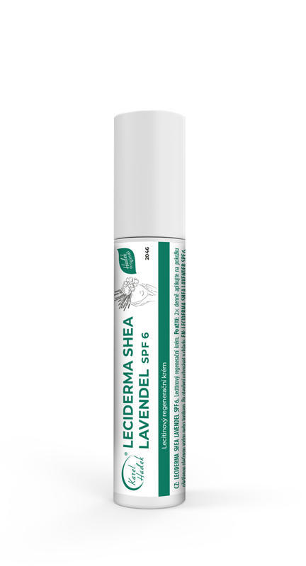 LECIDERMA SHEA LAVENDEL SPF 6 -lecitin. regen. krém s levandulou s UV-F. - 10 ml