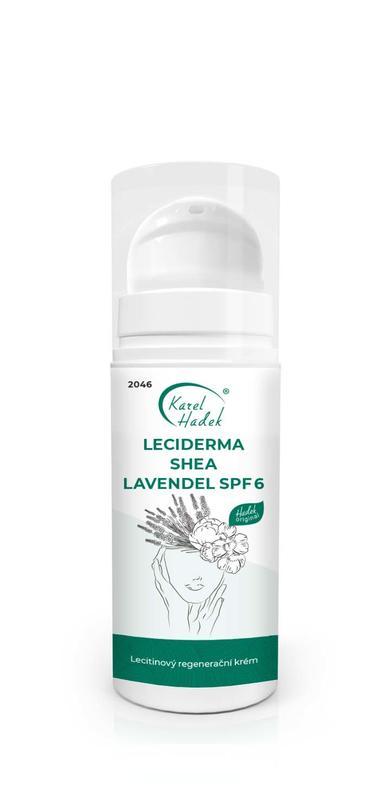 LECIDERMA SHEA LAVENDEL SPF 6 -lecitin. regen. krém s levandulou s UV-F. - 30 ml