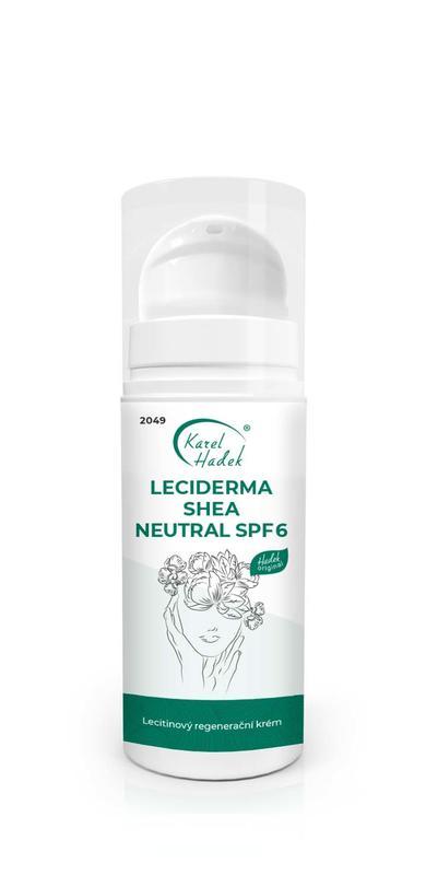 LECIDERMA SHEA NEUTRAL SPF 6 - lecitínový reg. krém s faktorom - 30 ml