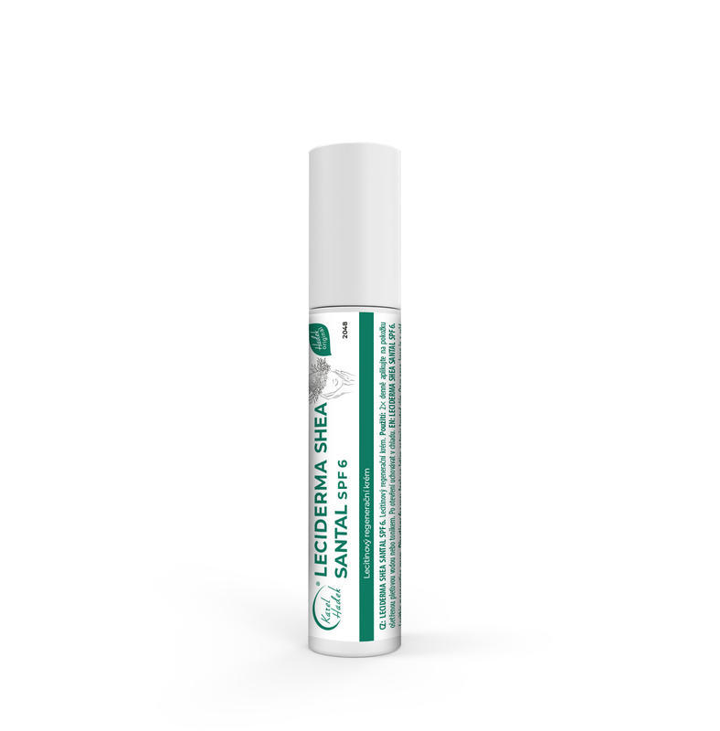LECIDERMA Shea SANTAL SPF 6 - lecitin.regener. krem so santal. drevom- 10 ml
