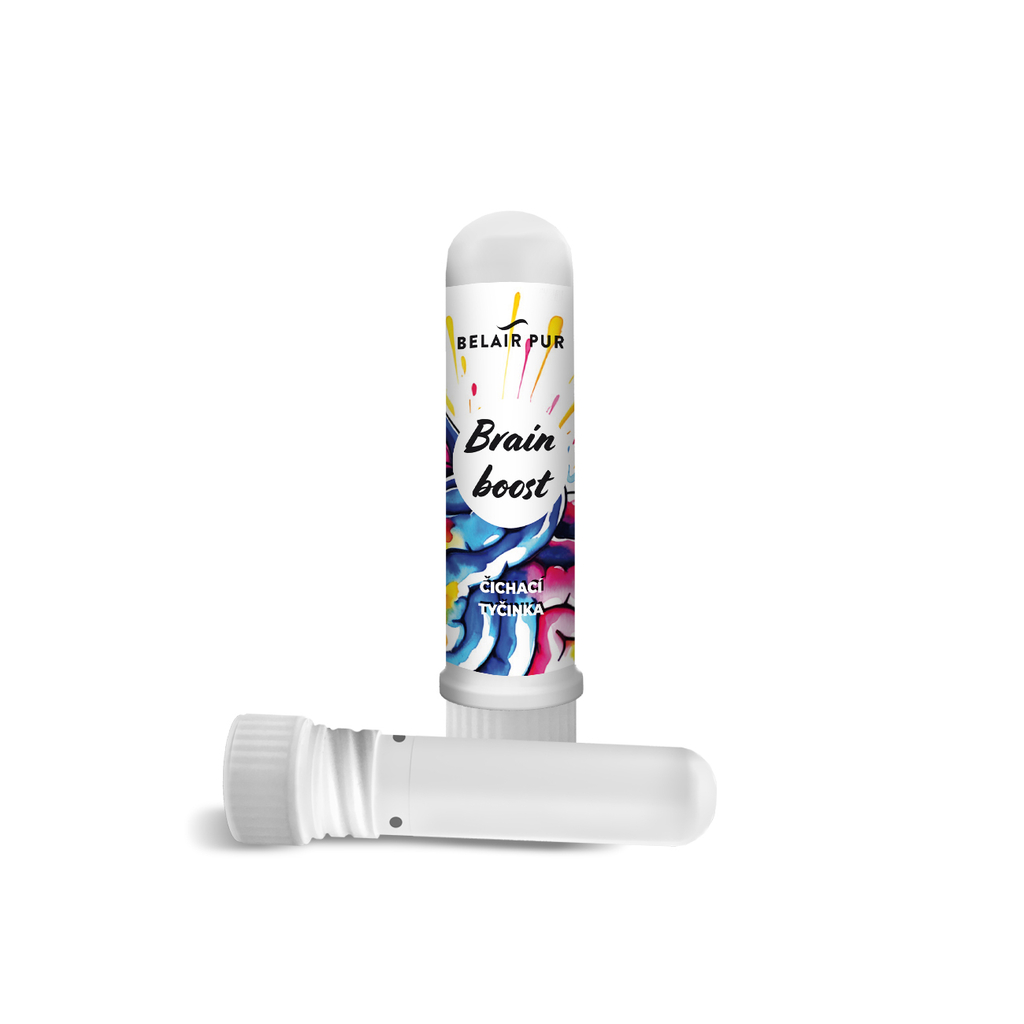 BRAIN BOOST zmes esenciálnych olejov v inhalačnej tyčinke - pre lepšiu koncentráciu