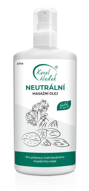 NEUTRÁLNY masážny olej s vitamínmi - 200 ml