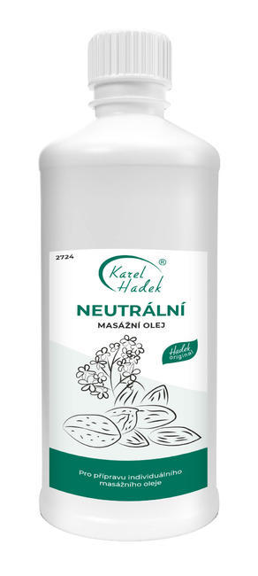 NEUTRÁLNY masážny olej s vitamínmi - 1000 ml