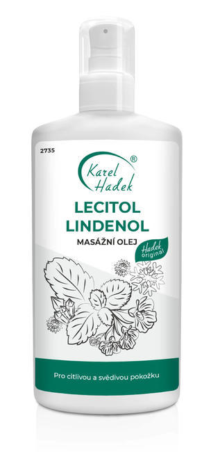 LECITOL LINDENOL - olej pre svrbiacu pokožku - 200 ml