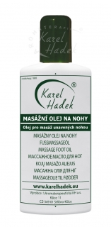 KÚPEĽOVÝ OLEJ na nohy - olej na kúpel unavených nôh - 20 ml