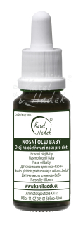 NOSOVÝ OLEJ BABY olej na ošetrenie nosa pre deti - 10 ml