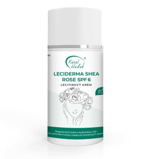 Leciderma SHEA ROSE SPF 6 lecitin. regenerac. krem s ruzovym olejom- 100 ml