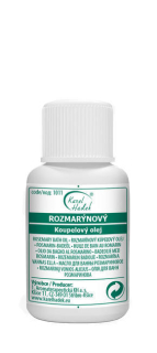 ROZMARÍNOVÝ kúpeľový olej -životabudič, osvieži na celý deň - 20 ml